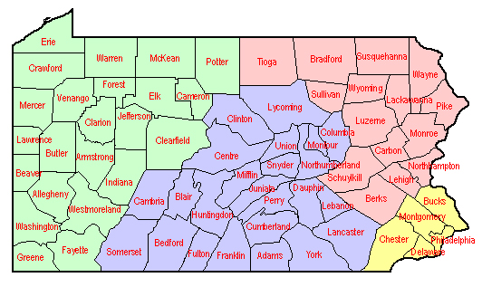 Regional-map
